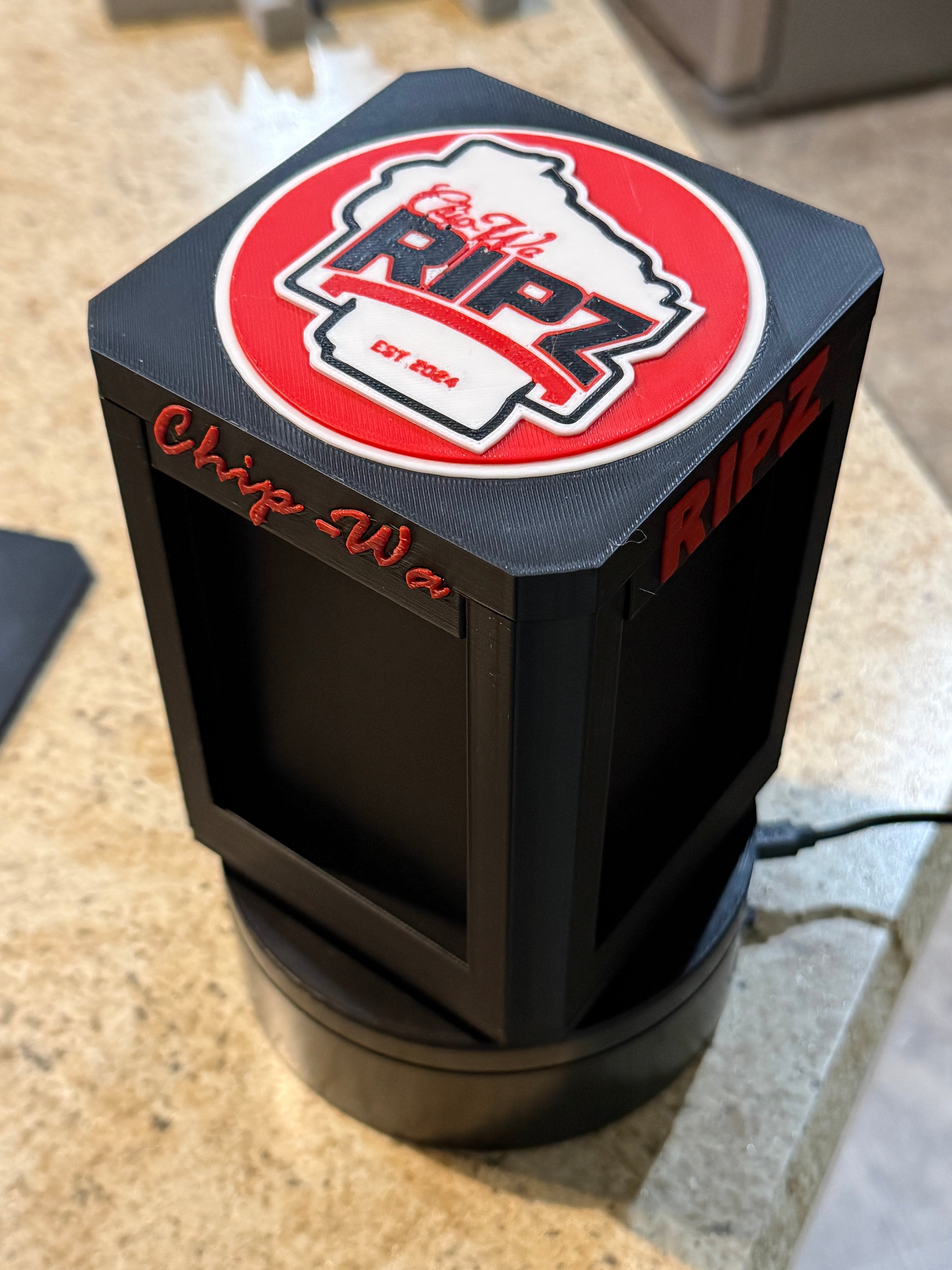 Custom Spinning Mag Display